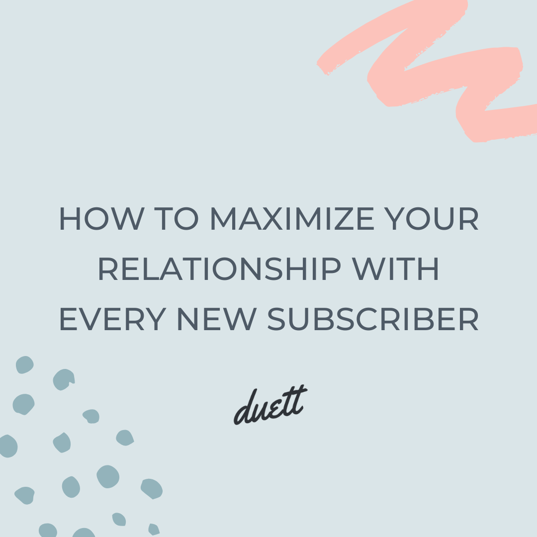 How to Maximize your Relationship with Every New Subscriber - An Interview with Christina and Corinne on The Smart Influencer Podcast