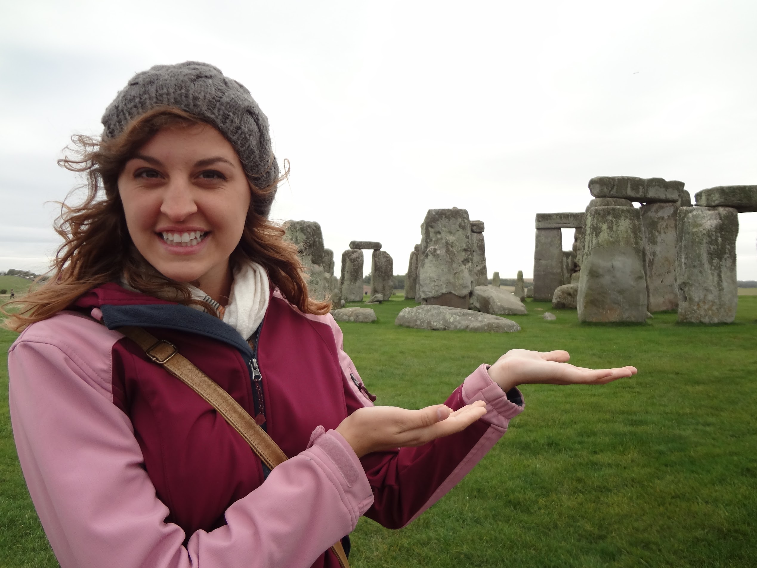 Allea in front of stone henge