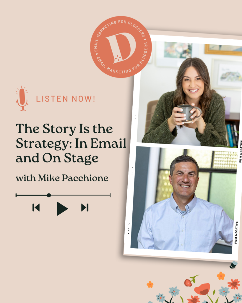 The Story Is the Strategy: In Email and On Stage with Mike Pacchione